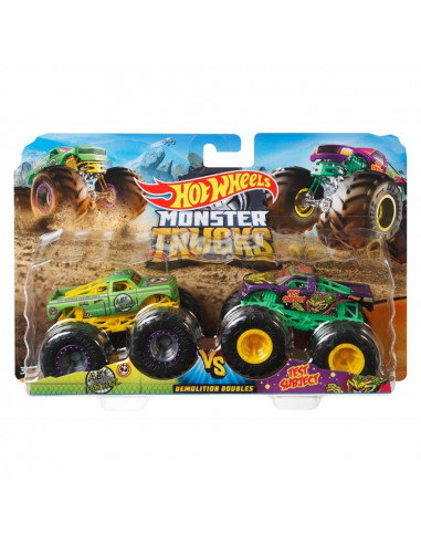 Set Hot Wheels by Mattel Monster Trucks Demolition Doubles A51