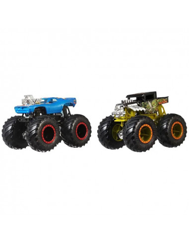 Set Hot Wheels by Mattel Monster Trucks Demolition Doubles Bone