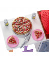 Set Barbie by Mattel Pizzerie cu accesorii,MT-FXG37-FXG39