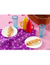 Set Barbie by Mattel Masa de picnic cu accesorii,MT-FXG37-FXG40