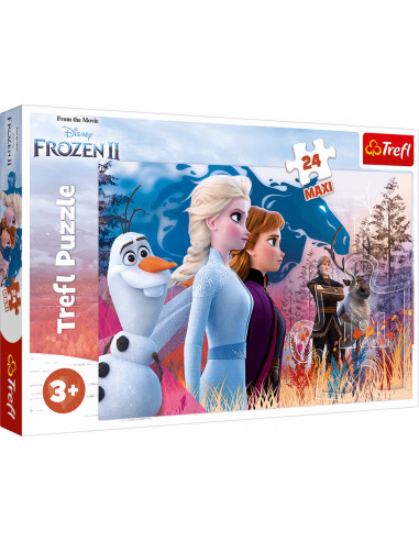 Puzzle Trefl Maxi Disney Frozen 2, Calatorie magica 24