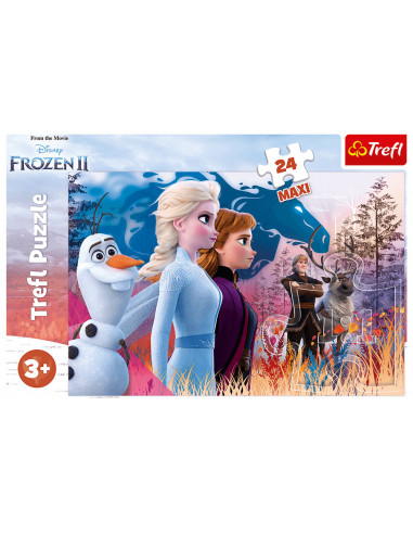 Puzzle Trefl Maxi Disney Frozen 2, Calatorie magica 24