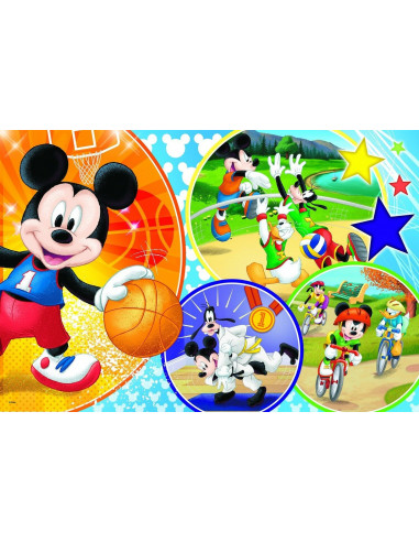 Puzzle Trefl Maxi Disney Mickey Mouse, E timpul pentru sport 24