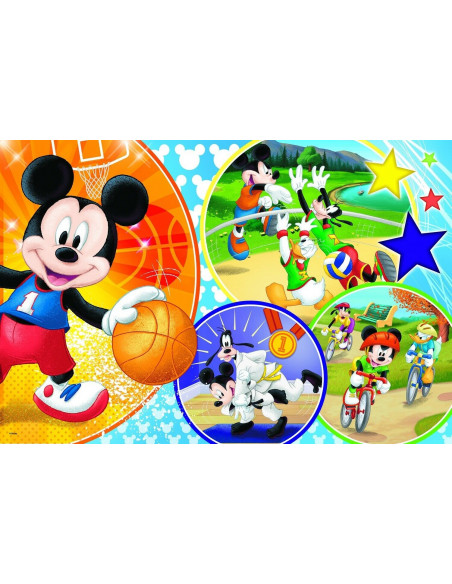 Puzzle Trefl Maxi Disney Mickey Mouse, E timpul pentru sport 24
