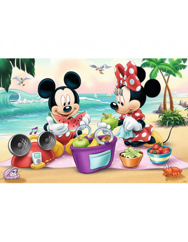 Puzzle Trefl Maxi Disney Mickey Mouse, Picnic pe plaja 24