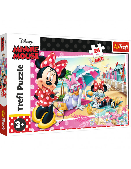 Puzzle Trefl Maxi Disney Minnie Mouse, Concediul lui Minnie 24