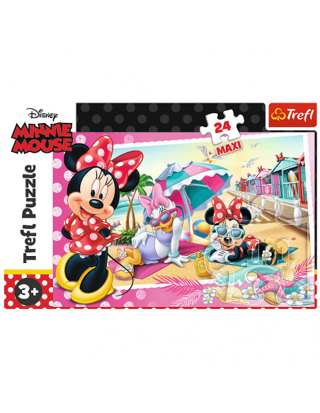 Puzzle Trefl Maxi Disney Minnie Mouse, Concediul lui Minnie 24