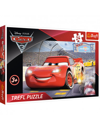 Puzzle Trefl Maxi Disney Cars, Campionul 24 piese,TR-14250