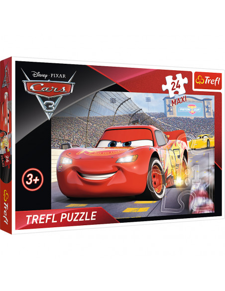 Puzzle Trefl Maxi Disney Cars, Campionul 24 piese,TR-14250