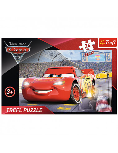 Puzzle Trefl Maxi Disney Cars, Campionul 24 piese,TR-14250