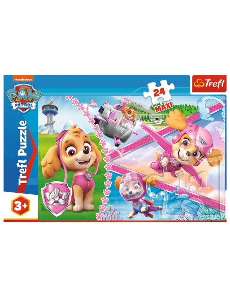 Puzzle Trefl Maxi Paw Patrol, Eroina Skye 24 piese,TR-14307