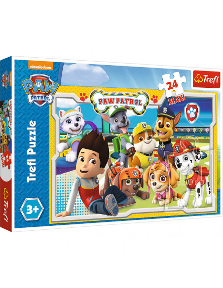 Puzzle Trefl Maxi Paw Patrol, Echipa vesela 24 piese,TR-14287