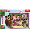 Puzzle Trefl Maxi Masha and the Bear, Masha si Ursul 24