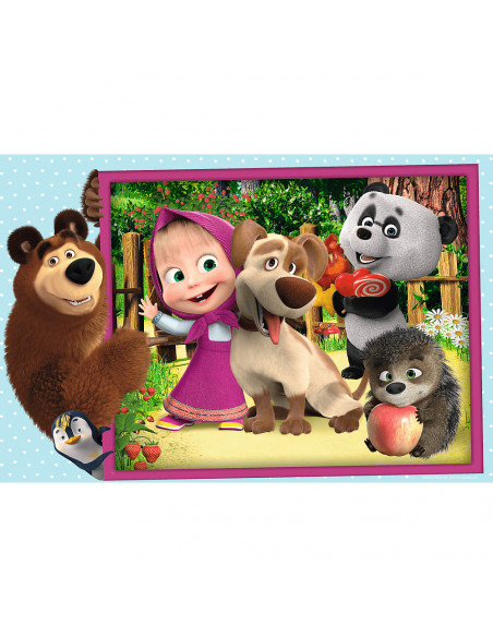 Puzzle Trefl Maxi Masha and the Bear, Masha si Ursul 24