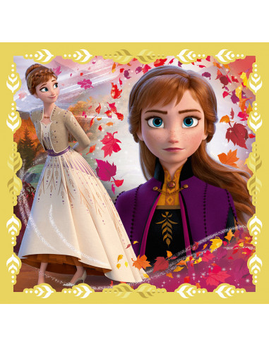 Set puzzle 3 in 1 Trefl Disney Frozen 2, Puternicele Ana si