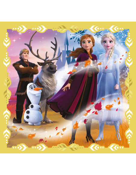 Set puzzle 3 in 1 Trefl Disney Frozen 2, Puternicele Ana si