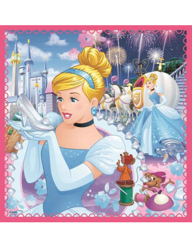 Set puzzle 3 in 1 Trefl Disney Princess, Lumea fermecata a