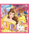 Set puzzle 3 in 1 Trefl Disney Princess, Lumea fermecata a