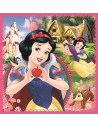 Set puzzle 3 in 1 Trefl Disney Princess, Lumea fermecata a