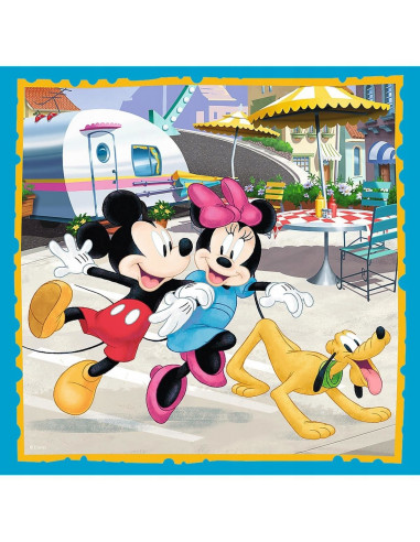 Set puzzle 3 in 1 Trefl Disney Mickey Mouse, Mickey si