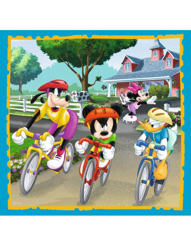 Set puzzle 3 in 1 Trefl Disney Mickey Mouse, Mickey si