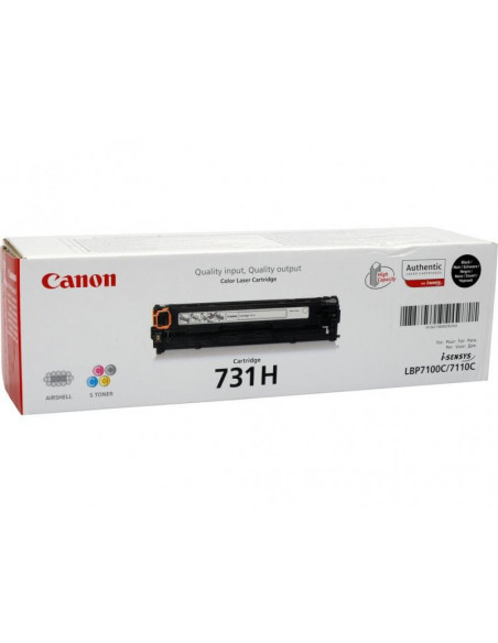 Cartus Toner Original Canon CRG-731H Black, 2400 pagini Cartus Toner Original Canon CRG-731H Black, 2400 pagini