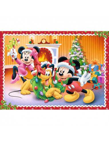 Set puzzle 4 in 1 Trefl Disney, Sarbatoarea Craciunului, 1x35
