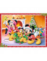 Set puzzle 4 in 1 Trefl Disney, Sarbatoarea Craciunului, 1x35