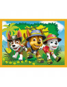 Set puzzle 4 in 1 Trefl Paw Patrol, Mereu punctual, 1x35 piese