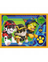 Set puzzle 4 in 1 Trefl Paw Patrol, Mereu punctual, 1x35 piese