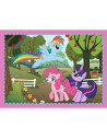 Set puzzle 4 in 1 Trefl My Little Pony, Poneii in vacanta, 1x35