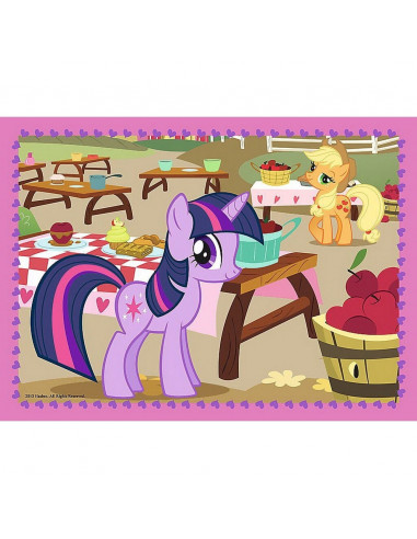 Set puzzle 4 in 1 Trefl My Little Pony, Poneii in vacanta, 1x35