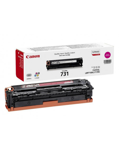 Cartus Toner Original Canon CRG-731 Magenta, 1500 pagini Cartus Toner Original Canon CRG-731 Magenta, 1500 pagini