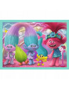 Set puzzle 4 in 1 Trefl DreamWorks Trolls, Turneul trolilor