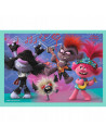 Set puzzle 4 in 1 Trefl DreamWorks Trolls, Turneul trolilor