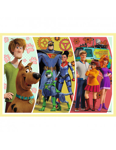 Set puzzle 4 in 1 Trefl Scooby Doo si prietenii, 1x35 piese