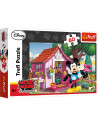 Puzzle Trefl Disney Mickey Mouse, Mickey si Minnie in gradina