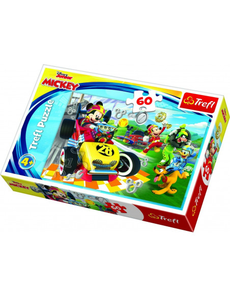 Puzzle Trefl Disney Mickey Mouse, Raliu cu prietenii 60