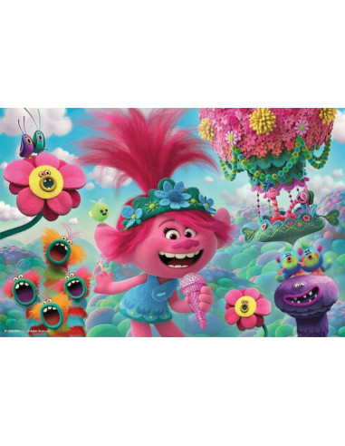 Puzzle Trefl DreamWorks Trolls, In lumea muzicii a Trolilor 60