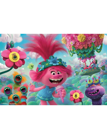 Puzzle Trefl DreamWorks Trolls, In lumea muzicii a Trolilor 60
