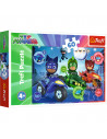 Puzzle Trefl Eroi in Pijama, Cursa nocturna 60 piese,TR-17324