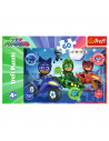 Puzzle Trefl Eroi in Pijama, Cursa nocturna 60 piese,TR-17324