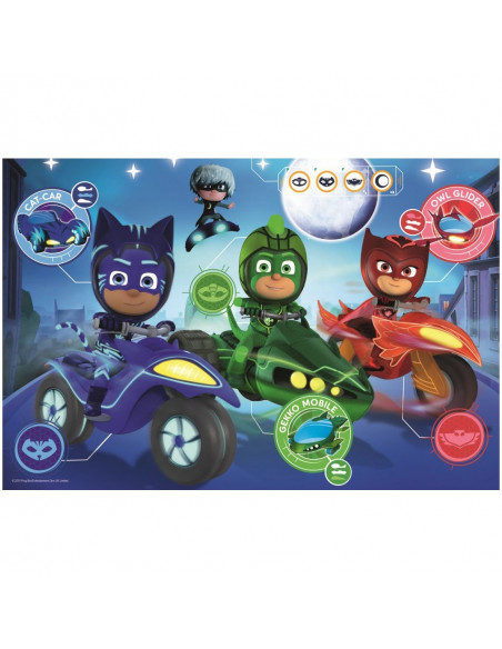 Puzzle Trefl Eroi in Pijama, Cursa nocturna 60 piese,TR-17324