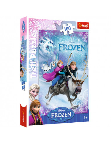 Puzzle Trefl Disney Frozen, Salvarea Annei 100 piese,TR-16273