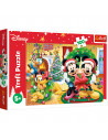 Puzzle Trefl Disney Mickey Mouse, Magia Craciunului 100