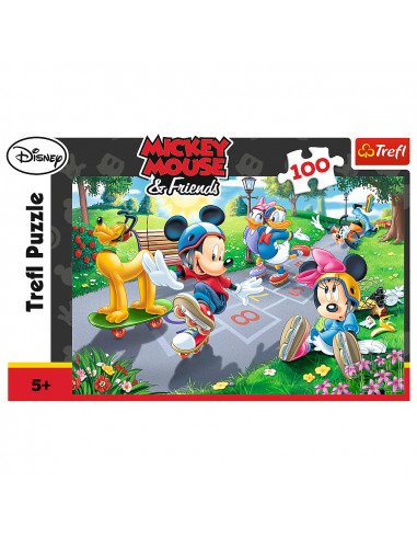 Puzzle Trefl Disney Mickey Mouse, Joaca pe role 100