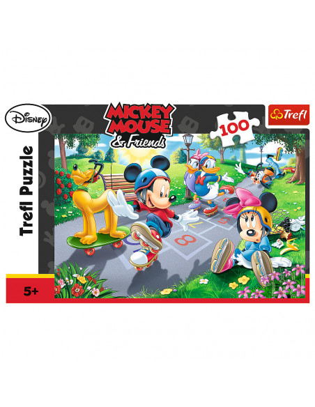 Puzzle Trefl Disney Mickey Mouse, Joaca pe role 100