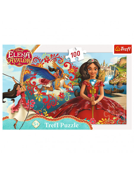 Puzzle Trefl Disney Elena Avalor, Magia din Avalor 100
