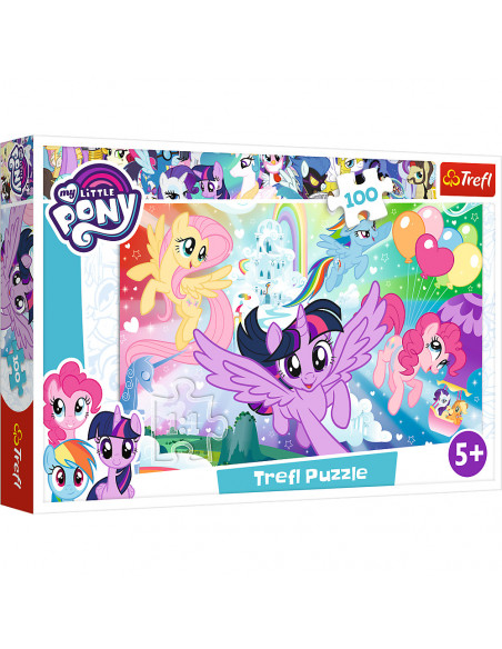 Puzzle Trefl My Little Pony, Curcubeul prieteniei 100