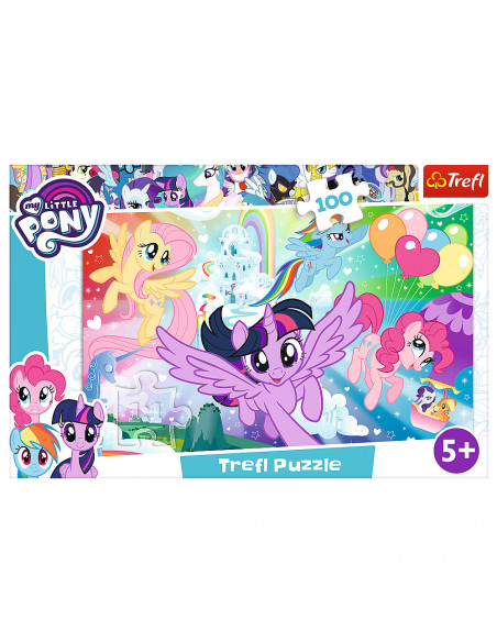 Puzzle Trefl My Little Pony, Curcubeul prieteniei 100